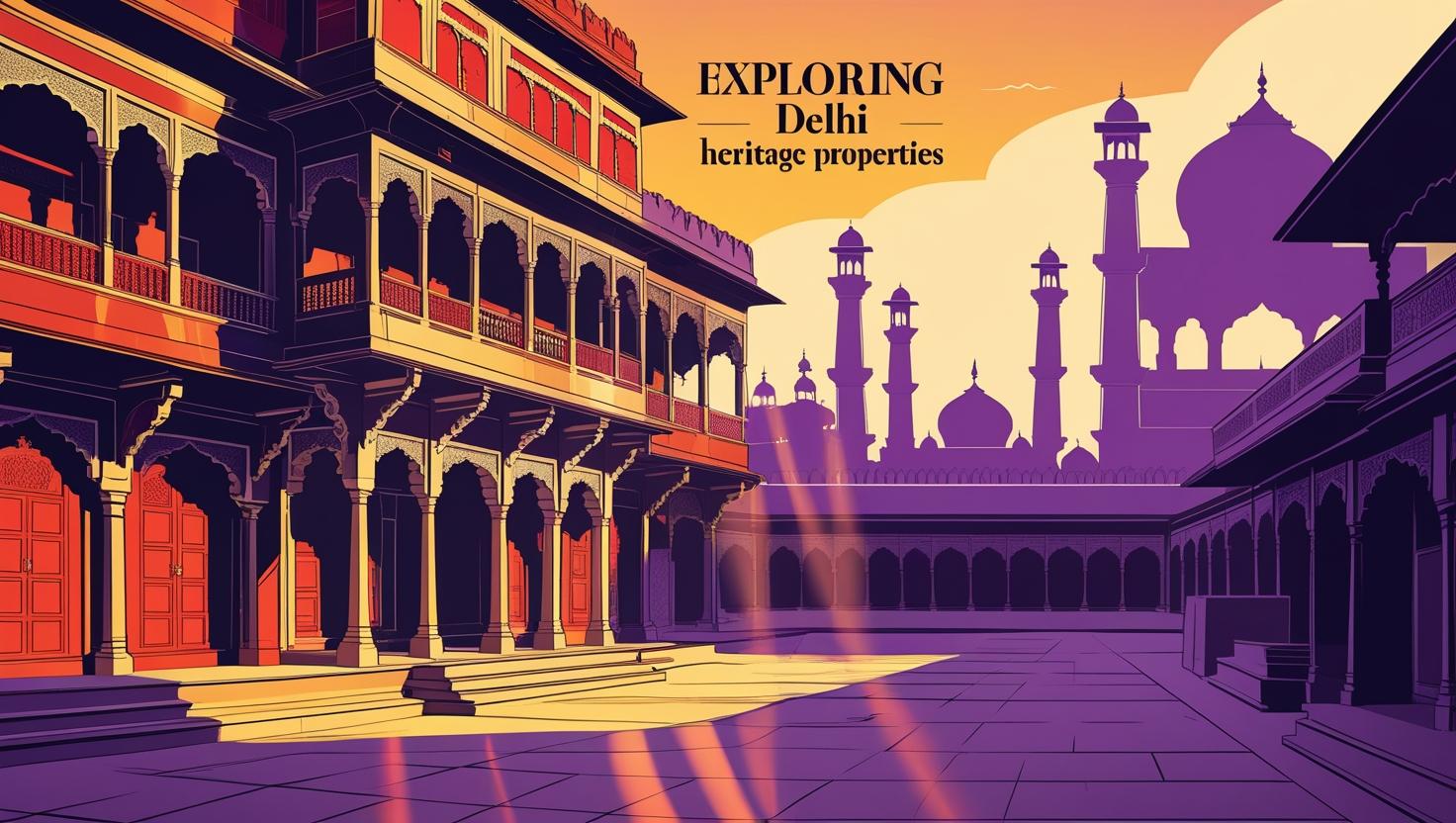 You are currently viewing Exploring Delhi Heritage Properties: A Blend of History and Modernity