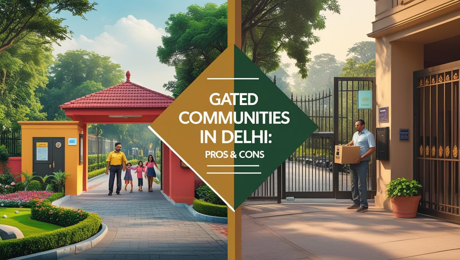 You are currently viewing The Pros and Cons of Gated Communities in Delhi
