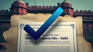 Read more about the article How to Verify Property Titles and Ownership in Delhi?