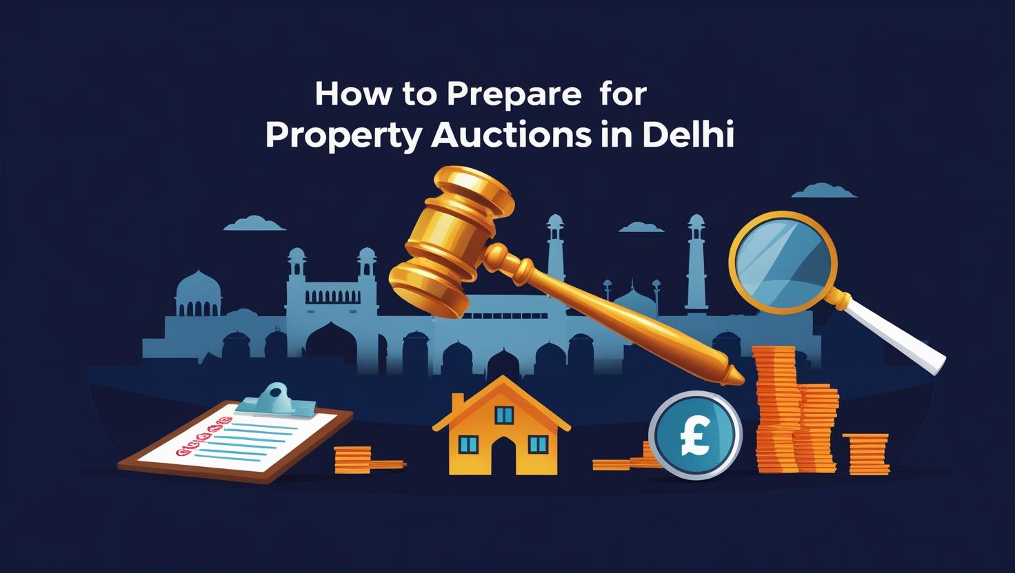 You are currently viewing How to Prepare for Property Auctions in Delhi?