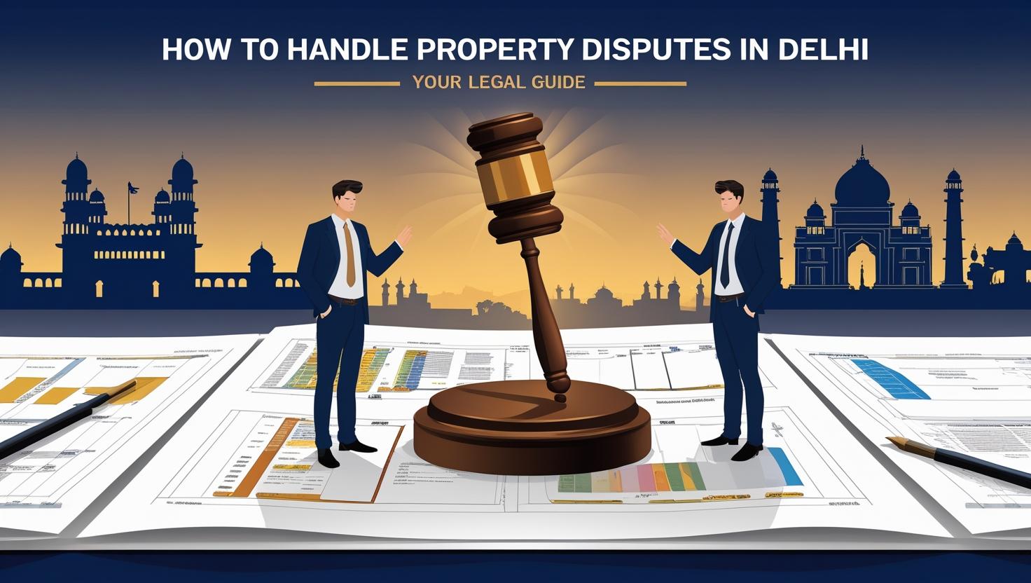 You are currently viewing How to Handle Property Disputes in Delhi?