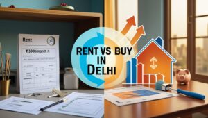 Read more about the article Renting vs Buying in Delhi: What Makes Sense in Delhi’s Real Estate Market?