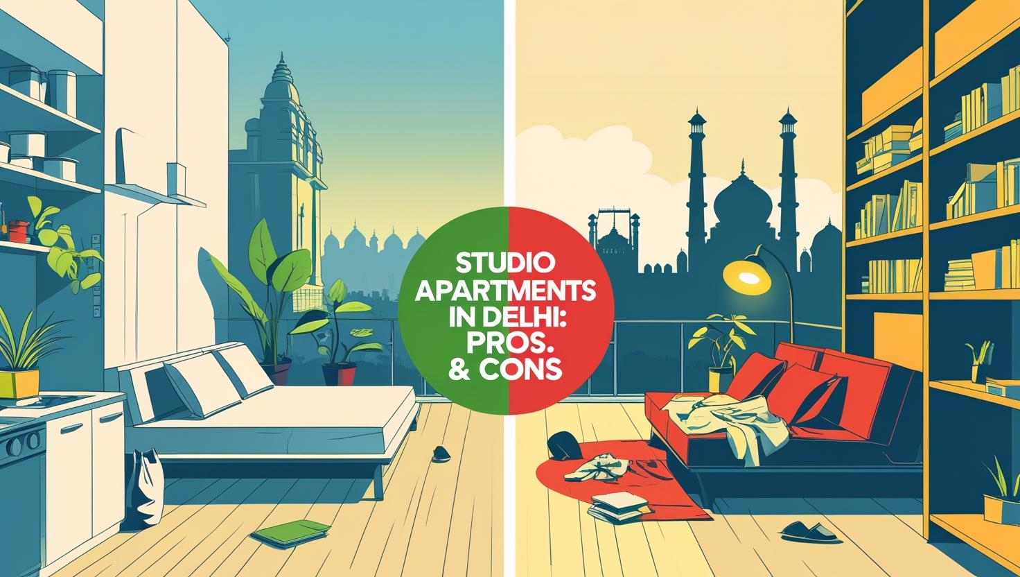 You are currently viewing The Pros and Cons of Studio Apartments in Delhi