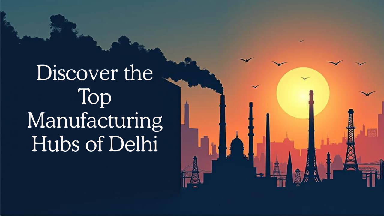 You are currently viewing Top Industrial Areas in Delhi for Manufacturing Units