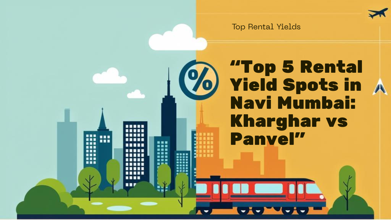You are currently viewing Top 5 Rental Yield Spots in Navi Mumbai (Kharghar vs Panvel)